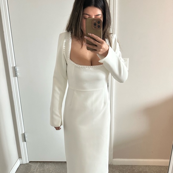 ODD MUSE MIDI PEARL DRESS! - Picture 6 of 7